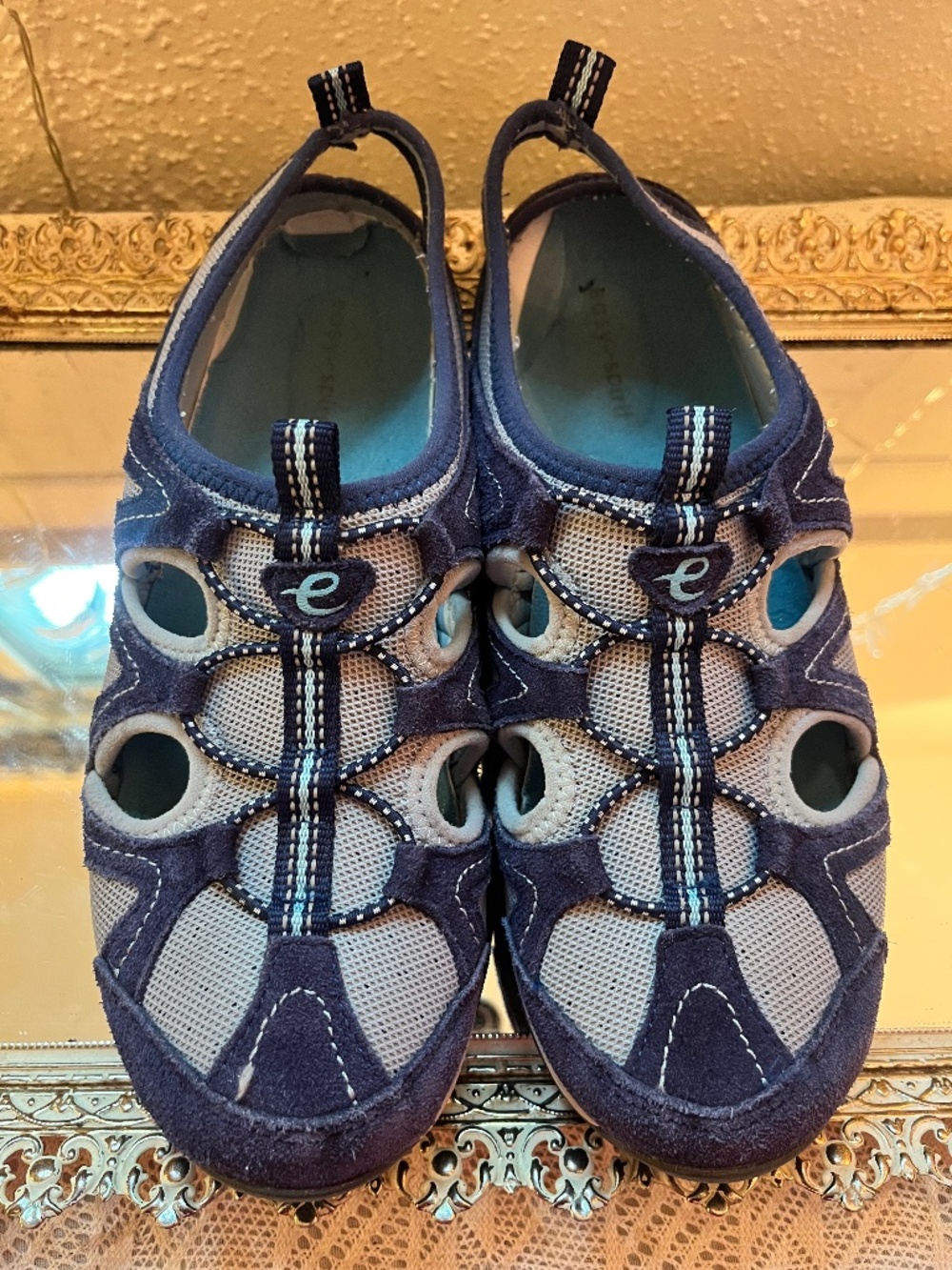 Easy Spirit Navy Blue Sport Walking Sandals